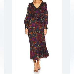 Cleobella Juliette Ankle Dress In Garden Floral S